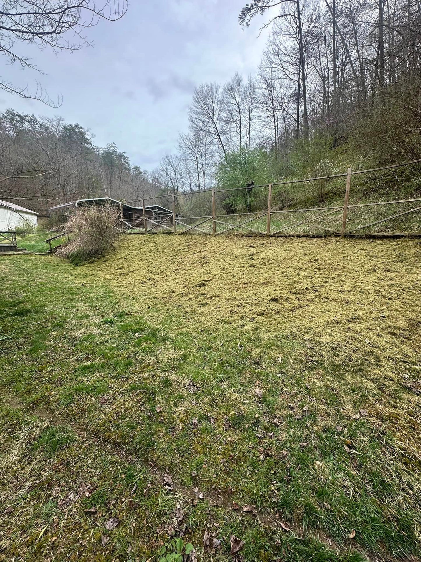 mid-Large yard with hill sides