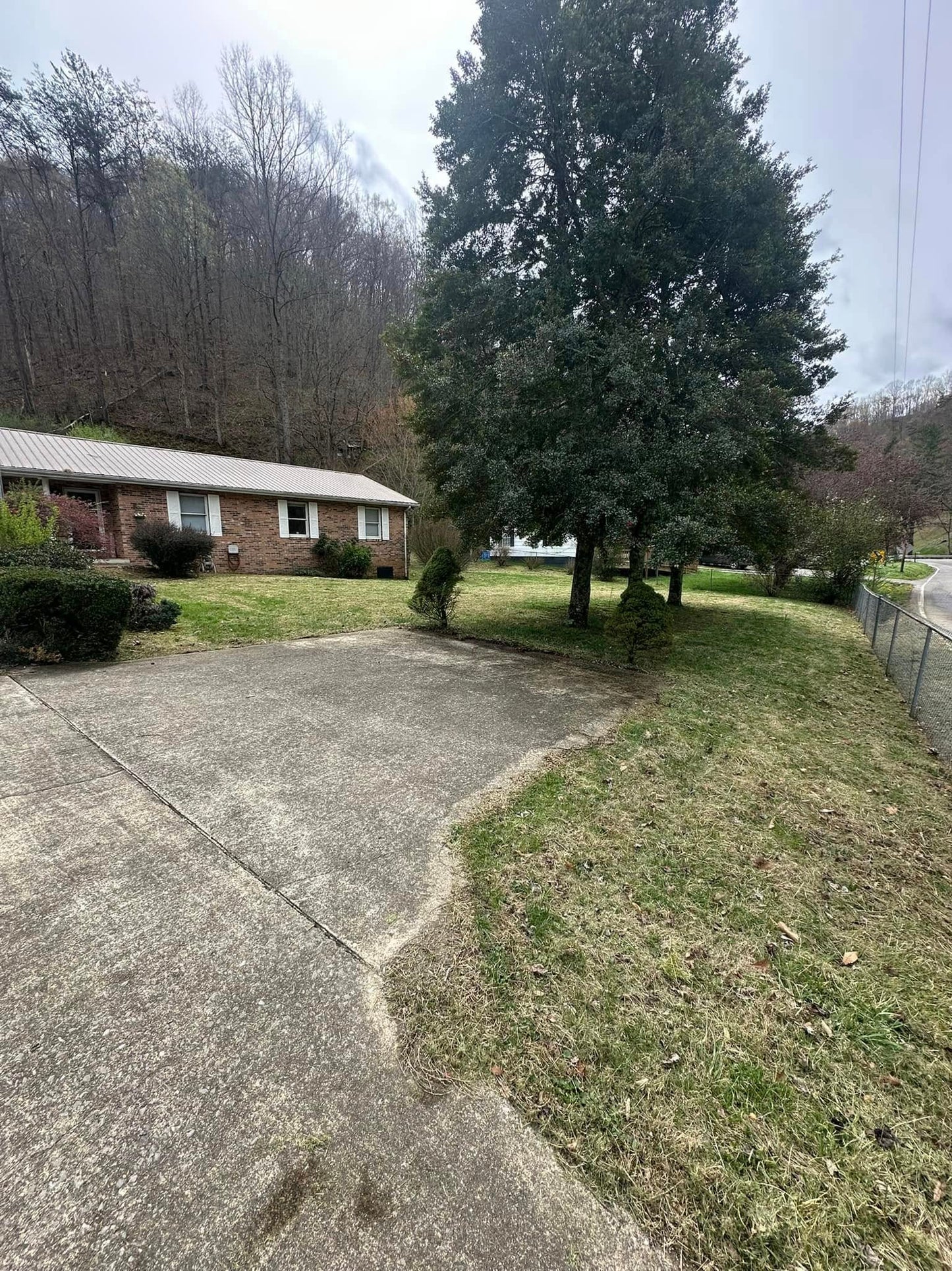 mid-Large yard with hill sides
